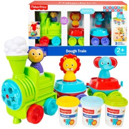 [ZA3619] Fisher Price Pociąg masa plastyczna 3 kolory