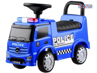 [ZA3690] Jeździk Mercedes policja autko pchacz