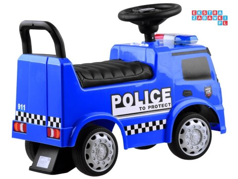 Jeździk Mercedes POLICJA autko pchacz ZA3690