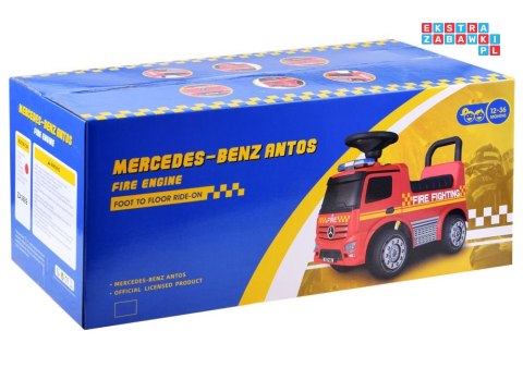 Jeździk Mercedes STRAŻ POŻARNA autko pchacz ZA3689