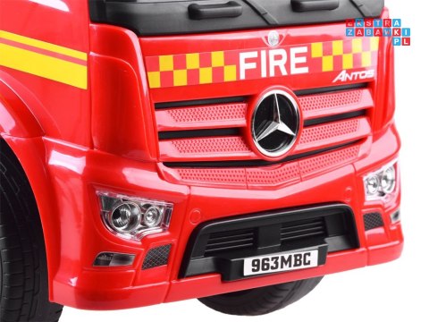 Jeździk Mercedes STRAŻ POŻARNA autko pchacz ZA3689