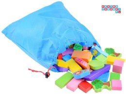 Kolorowe Klocki drewniane sorter farma 100e ZA3565