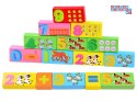 Kolorowe Klocki drewniane sorter farma 100e ZA3565