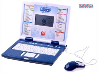 [ZA3321] Laptop edukacyjny polsko angielski 65 funkcji