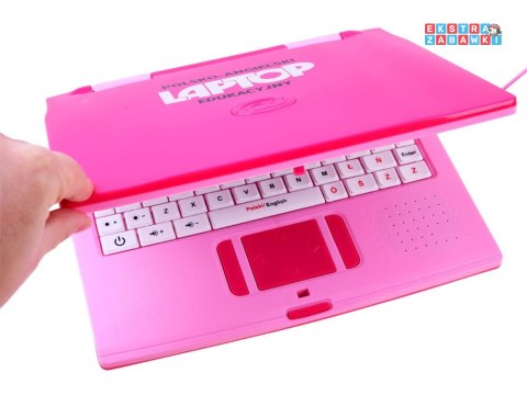 [ZA3321 RO] Laptop edukacyjny polsko angielski 65 funkcji