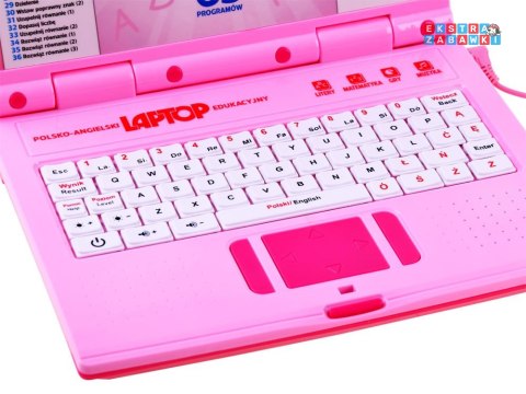 [ZA3321 RO] Laptop edukacyjny polsko angielski 65 funkcji