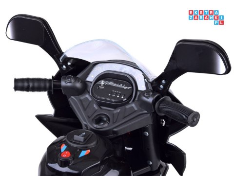 [PA0241] Motorek na akumulator 6V/4.5Ah światła led - czarny