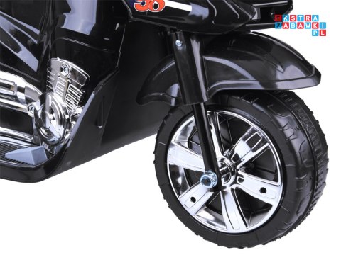 [PA0241] Motorek na akumulator 6V/4.5Ah światła led - czarny