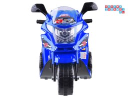 [PA0241] Motorek na akumulator 6V/4.5Ah światła led - niebieski