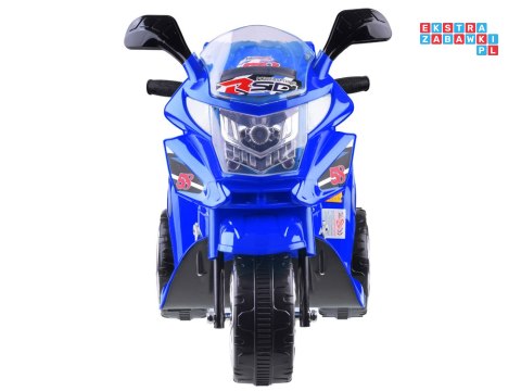 [PA0241] Motorek na akumulator 6V/4.5Ah światła led - niebieski