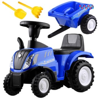 [ZA3691] New Holland jeździk traktor z przyczepą