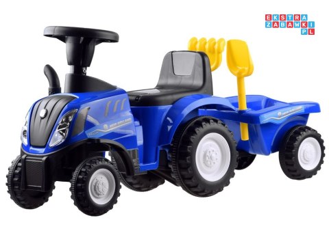New Holland jeździk TRAKTOR z przyczepą ZA3691