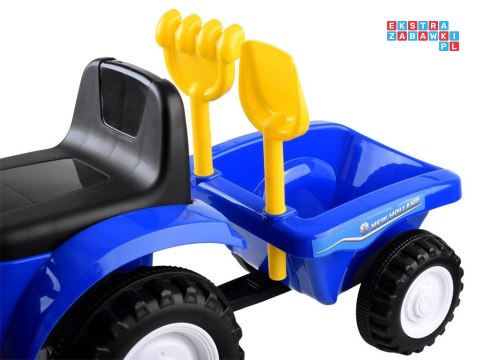 New Holland jeździk TRAKTOR z przyczepą ZA3691