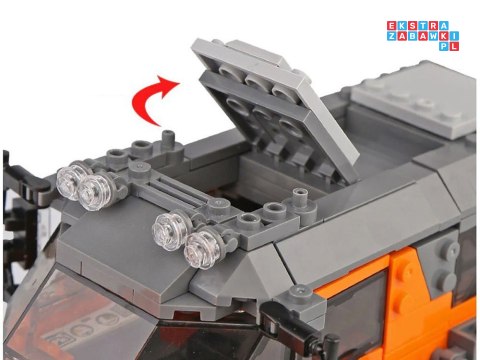 Techniczne duże Klocki terenowe auto 529ele ZA3467