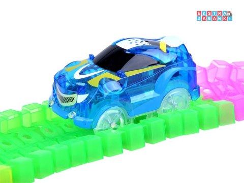 [ZA3309] Tor fluo świeci auto na pilota 656 cm dźwięk