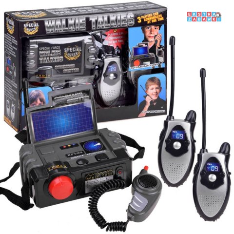 [ZA0627 POL] Walkie Talki centrala krótkofalówka policja