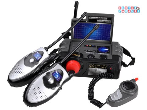 [ZA0627 POL] Walkie Talki centrala krótkofalówka policja