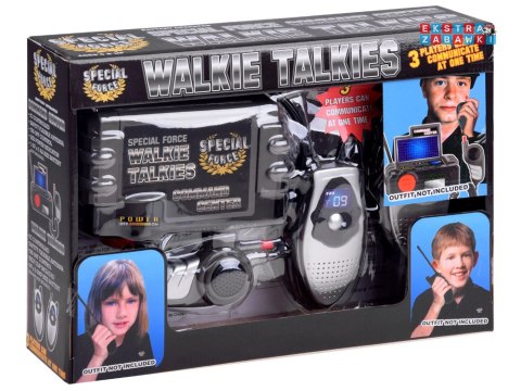 [ZA0627 POL] Walkie Talki centrala krótkofalówka policja
