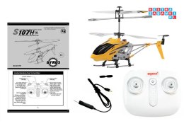 [RC0544 ZO] Zdalnie sterowany metalowy helikopter Syma S107H stabilizacja Gyro