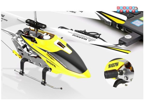 [RC0544 ZO] Zdalnie sterowany metalowy helikopter Syma S107H stabilizacja Gyro