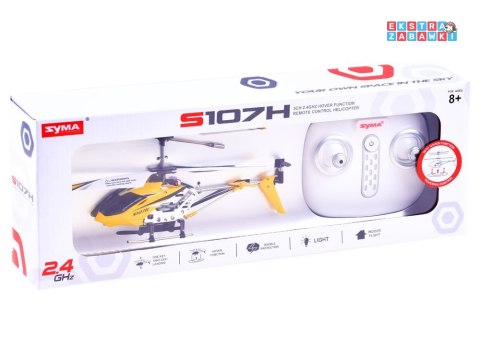 [RC0544 ZO] Zdalnie sterowany metalowy helikopter Syma S107H stabilizacja Gyro