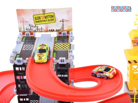 [ZA3206] Zestaw 2w1 Parking plac budowy auta koparki