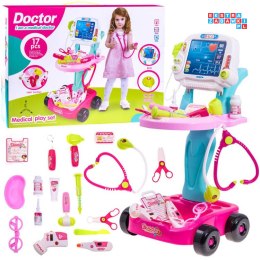 [ZA2155 RO] Zestaw lekarza wózek lekarski dla dziecka