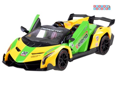 [RC0583 ZO] Autko sportowe z otwierane drzwi pilot
