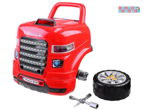 [RC0582] Warsztat samochodowy do rozkręcania mały mechanik ciężarówka