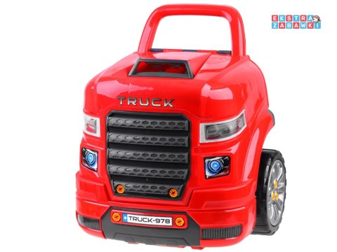[RC0582] Warsztat samochodowy do rozkręcania mały mechanik ciężarówka