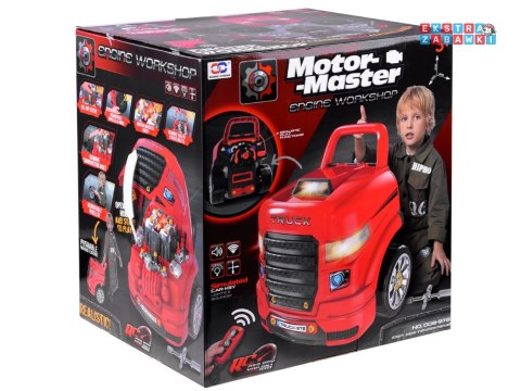 [RC0582] Warsztat samochodowy do rozkręcania mały mechanik ciężarówka