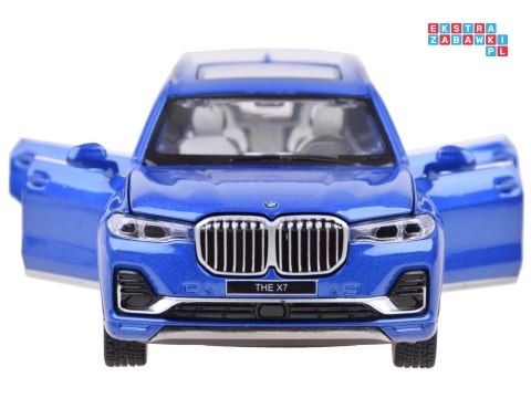Auto Suv BMW X7 1:32 metalowe autko model dźwięki światła ZA3756