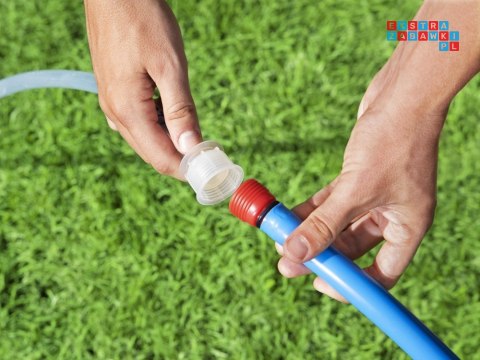 Bestway ogromny WODNY PLAC ZABAW 551x502x265cm zjeżdżalnia ścianka 53377