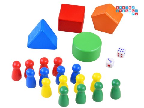 Drewniana kostka edukacyjna sorter 8w1 ZA4117