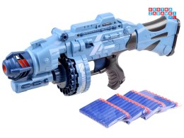 [ZA3796] Duży pistolet wyrzutnia BLASTER piankowe naboje 40 szt