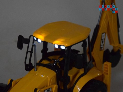 Duży Traktor Spychacz Koparka JCB zdalnie sterowana na pilota 1:20 RC0578