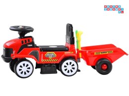 Jeździk TRAKTOR z przyczepą melodie akces ZA3746