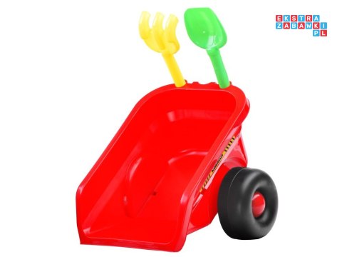 Jeździk TRAKTOR z przyczepą melodie akces ZA3746