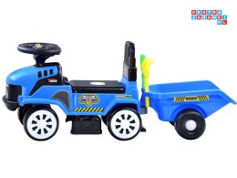 Jeździk TRAKTOR z przyczepą melodie akces ZA3746