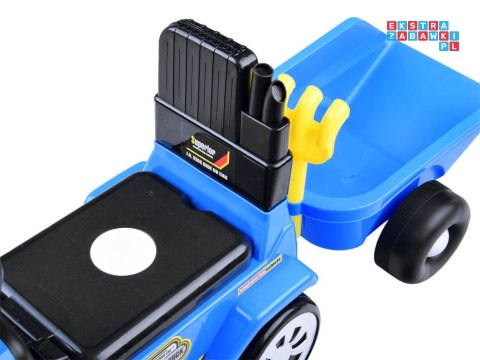 Jeździk TRAKTOR z przyczepą melodie akces ZA3746