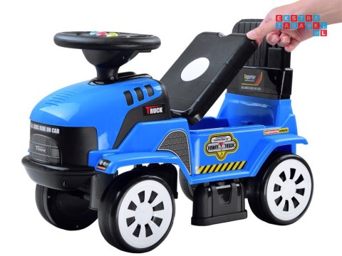 Jeździk TRAKTOR z przyczepą melodie akces ZA3746