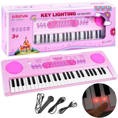 [IN0151] Keyboard organy z podświetlanymi klawiszami