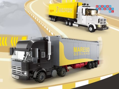 Klocki Auto dostawcze z naczepą 352 ele ZA3844