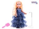 [ZA3891] Lalka Ariana w sukni balowej w gwiazdki