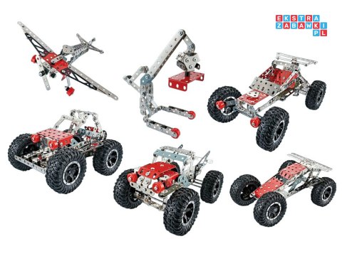 Metalowe klocki konstrukcyjne 288 el 6w1 ZA3870