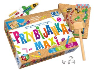 [ZA4029] Multigra przybijanka MAXI układanka młotek