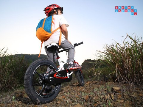 RoyalBaby Rower 14" Space Shuttle + pchacz Rower dziecięcy z kółkami bocznymi RB14-22