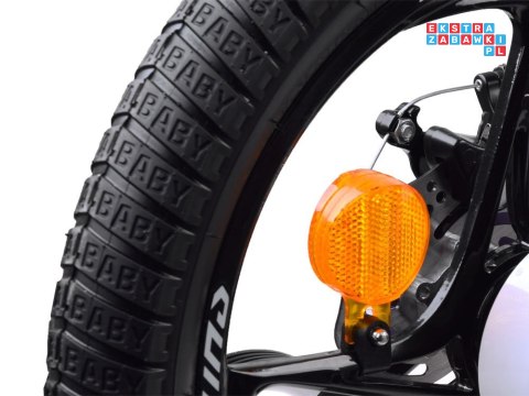 RoyalBaby Rower 14" Space Shuttle + pchacz Rower dziecięcy z kółkami bocznymi RB14-22