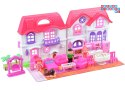 [ZA3747] Rozkładany rodzinny domek meble lalki