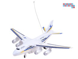 Samolot pasażerski zdalnie sterowany na pilota jeździ świeci RC0574